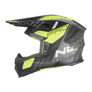 Kaciga NOX Cross N634 STORM žuto mat crna